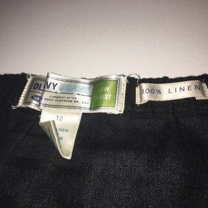 Old Navy 100% Linen skirt